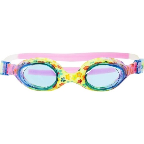 NQG170FAF NIEBIESKI KWIATKI JUNIOR OKULARKI NILS AQUA