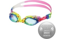 NQG170FAF NIEBIESKI KWIATKI JUNIOR OKULARKI NILS AQUA