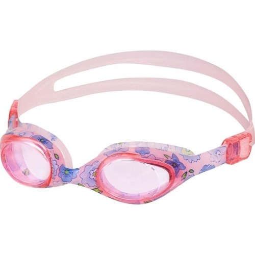 NQG170FAF PINK FLOWERS JUNIOR OKULARY PŁYWACKIE NILS AQUA
