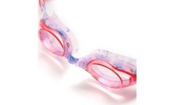 NQG170FAF PINK FLOWERS JUNIOR OKULARY PŁYWACKIE NILS AQUA