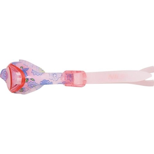 NQG170FAF PINK FLOWERS JUNIOR OKULARY PŁYWACKIE NILS AQUA