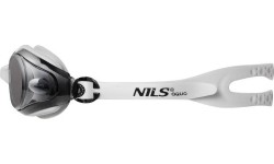 NQG600AF SZARE OKULARY PŁYWACKIE NILS AQUA