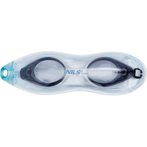 NQG600AF SZARE OKULARY PŁYWACKIE NILS AQUA
