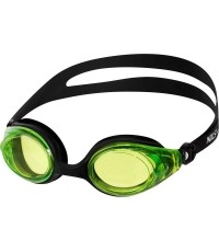 NQG600AF CZARNO-ZIELONE OKULARY PŁYWACKIE NILS AQUA