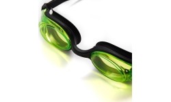 NQG600AF CZARNO-ZIELONE OKULARY PŁYWACKIE NILS AQUA