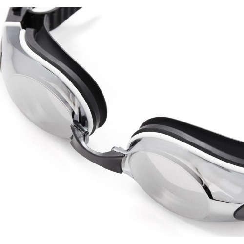 NQG550MAF CZARNE OKULARY PŁYWACKIE NILS AQUA