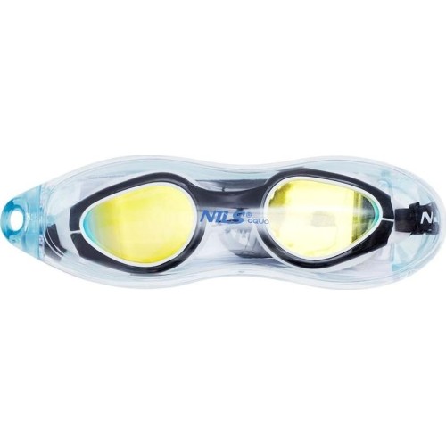 NQG480MAF CZARNY/ BIAŁY OKULARKI NILS AQUA