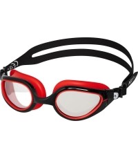 NQG480MAF CZARNO-CZERWONE OKULARY PŁYWACKIE NILS AQUA