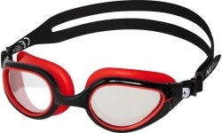 NQG480MAF CZARNO-CZERWONE OKULARY PŁYWACKIE NILS AQUA