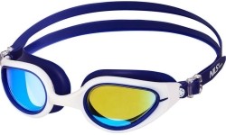 NQG480MAF NIEBIESKO-BIAŁE OKULARY PŁYWACKIE NILS AQUA