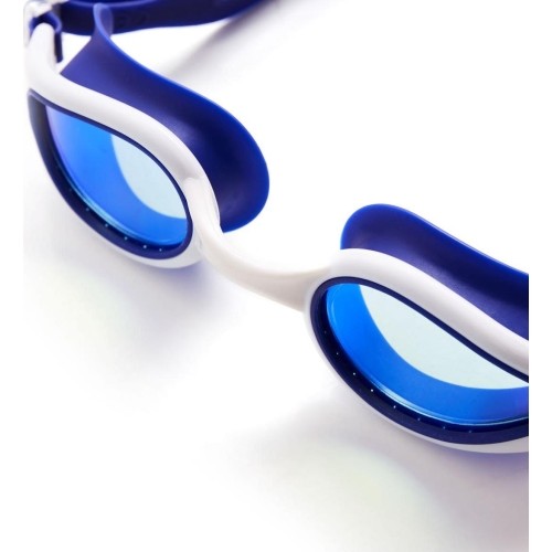 NQG480MAF NIEBIESKO-BIAŁE OKULARY PŁYWACKIE NILS AQUA