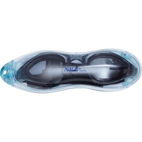 NQG180AF CZARNE OKULARY PŁYWACKIE NILS AQUA