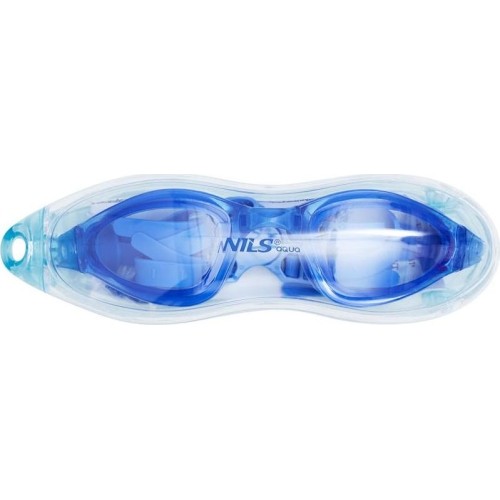 Niebieskie okulary pływackie NILS AQUA NQG180AF