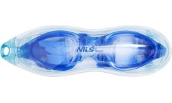 Niebieskie okulary pływackie NILS AQUA NQG180AF