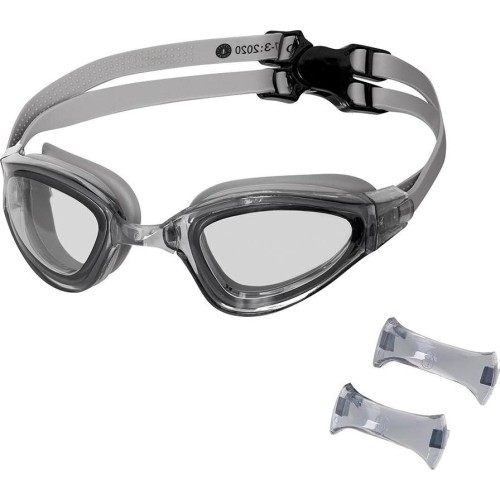 NQG180AF SZARE OKULARY PŁYWACKIE NILS AQUA