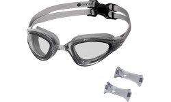 NQG180AF SZARE OKULARY PŁYWACKIE NILS AQUA
