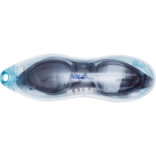 NQG180AF SZARE OKULARY PŁYWACKIE NILS AQUA