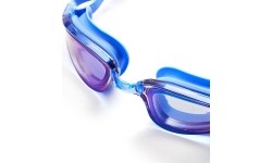 NQG180MAF NIEBIESKIE/TĘCZOWE OKULARY PŁYWACKIE NILS AQUA