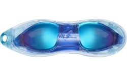 NQG180MAF NIEBIESKIE/TĘCZOWE OKULARY PŁYWACKIE NILS AQUA