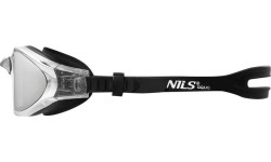 NQG180MAF CZARNE OKULARY PŁYWACKIE NILS AQUA