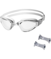 NQG180MAF SZARE OKULARY PŁYWACKIE NILS AQUA