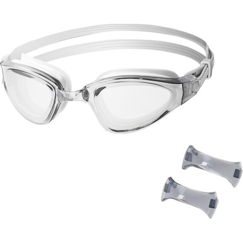 NQG180MAF SZARE OKULARY PŁYWACKIE NILS AQUA