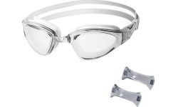 NQG180MAF SZARE OKULARY PŁYWACKIE NILS AQUA