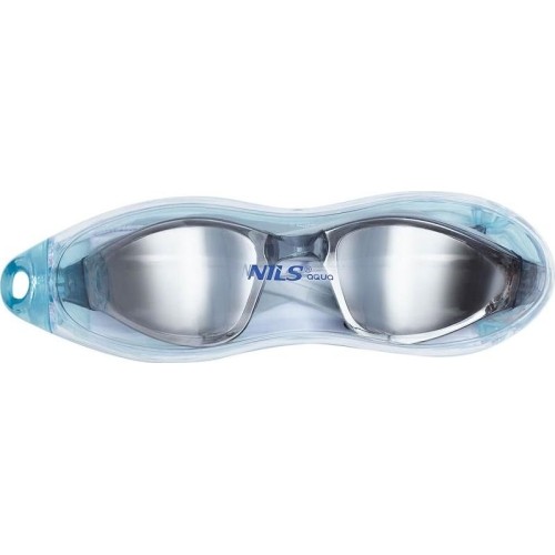 NQG180MAF SZARE OKULARY PŁYWACKIE NILS AQUA