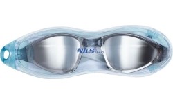 NQG180MAF SZARE OKULARY PŁYWACKIE NILS AQUA