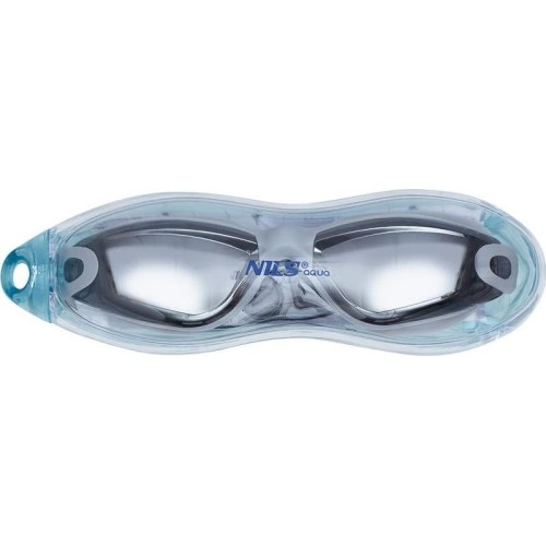 NQG160MAF SZARE OKULARY PŁYWACKIE NILS AQUA