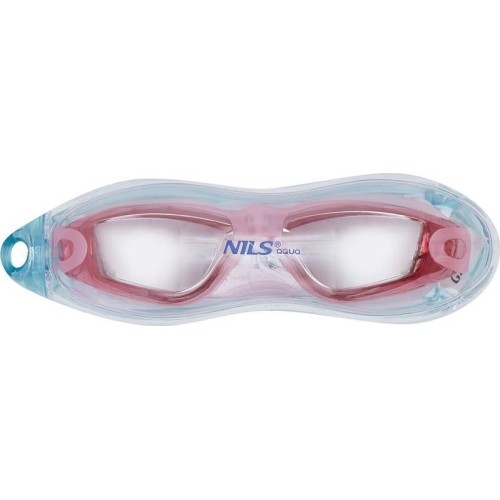 NQG160MAF RÓŻOWE OKULARY PŁYWACKIE NILS AQUA