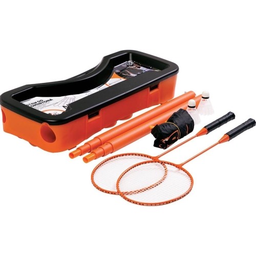 ZSB1 ZESTAW 2 RAKIETY + SIATKA DO BADMINTONA