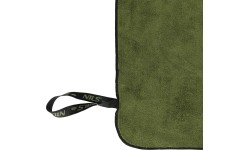 NCR15 MILITARY KHAKI MICROFIBER TOWEL 120x60 cm Nils Camp