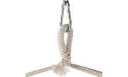 Fotel hamakowy brazylijski Hamak do siedzenia Siedzenie hamakowe Nils Camp NC3106 - Zielony