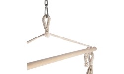 Fotel hamakowy brazylijski Hamak do siedzenia Siedzenie hamakowe Nils Camp NC3106 - Zielony