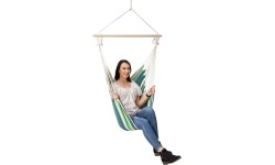 Fotel hamakowy brazylijski Hamak do siedzenia Siedzenie hamakowe Nils Camp NC3106 - Zielony