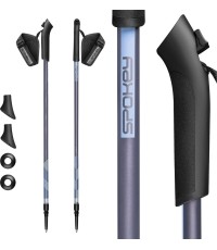 Teleskopowe kije do nordic walking Spokey CLOUD