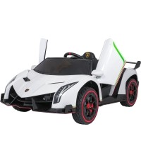Pojazd elektryczny Lamborghini Veneno, biały