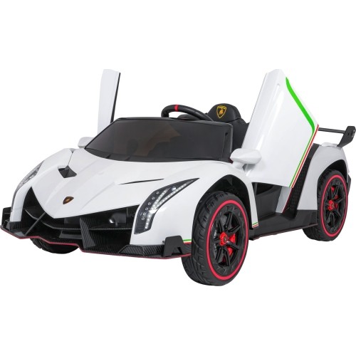 Pojazd elektryczny Lamborghini Veneno, biały