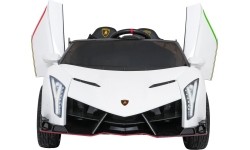 Pojazd elektryczny Lamborghini Veneno, biały