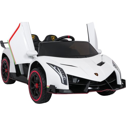 Pojazd elektryczny Lamborghini Veneno, biały