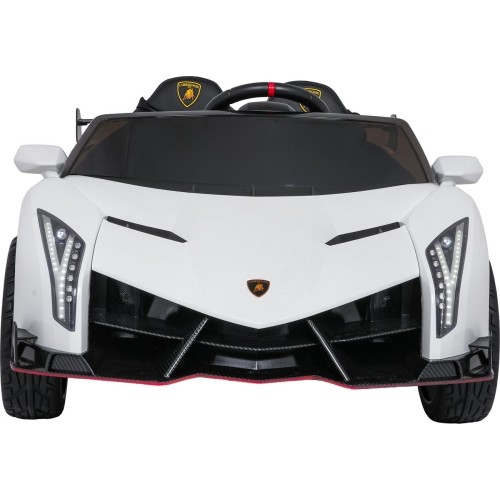Pojazd elektryczny Lamborghini Veneno, biały