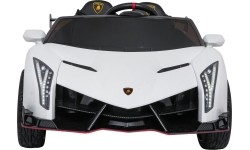 Pojazd elektryczny Lamborghini Veneno, biały