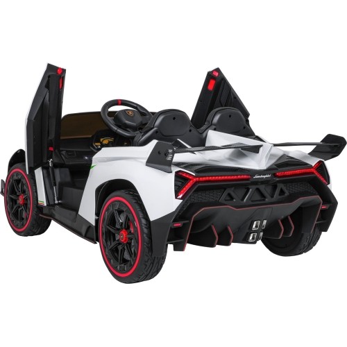 Pojazd elektryczny Lamborghini Veneno, biały