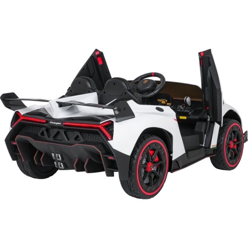 Pojazd elektryczny Lamborghini Veneno, biały