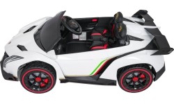 Pojazd elektryczny Lamborghini Veneno, biały