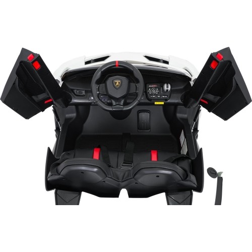 Pojazd elektryczny Lamborghini Veneno, biały