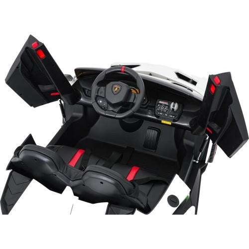 Pojazd elektryczny Lamborghini Veneno, biały