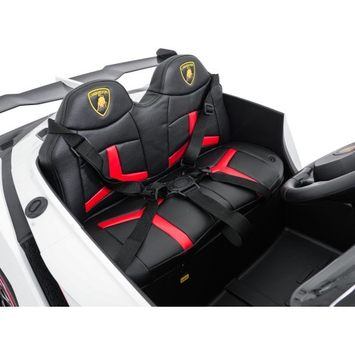 Pojazd elektryczny Lamborghini Veneno, biały