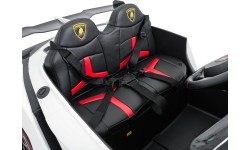 Pojazd elektryczny Lamborghini Veneno, biały